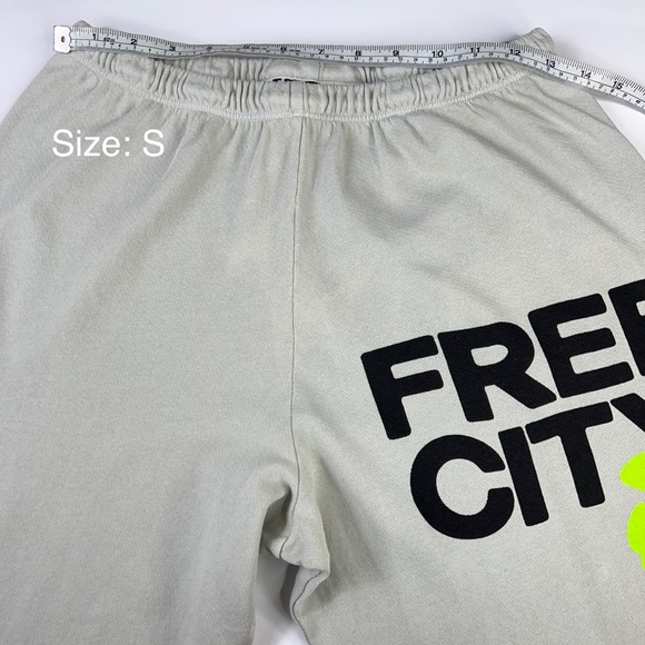 Free City Life Nature Love StarDust Gray Green Sweatpants Women’s Sz XS-XL New - Picture 13 of 16